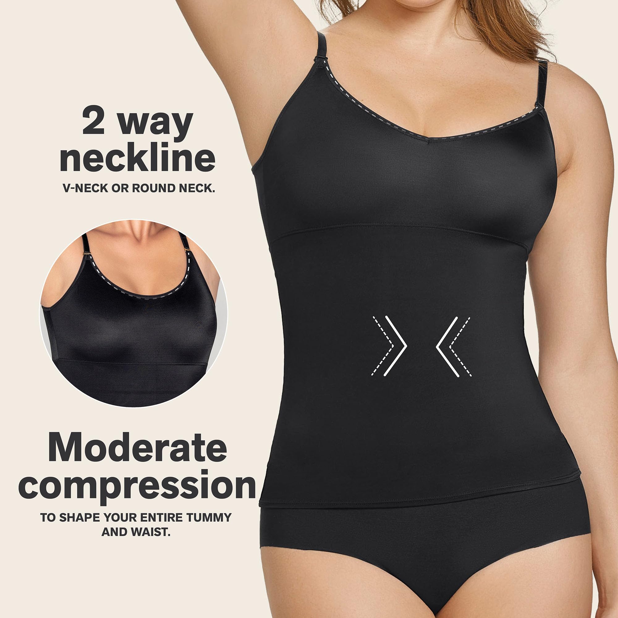 Leonisa 2-way Moderate Shaper Cami - Image 3