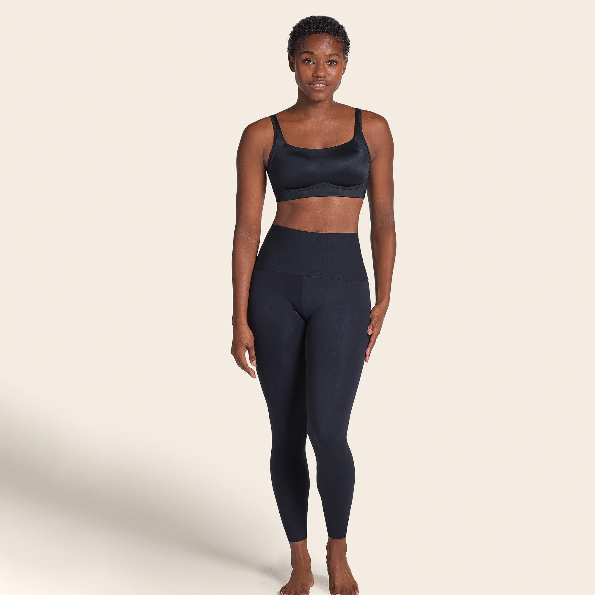 Leonisa ActiveLife Power Move Moderate Compression Mid-Rise Shapewear Leggings Activewear Athletic Pants for Women - Image 5