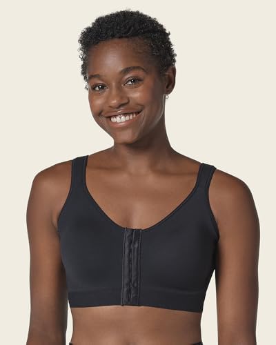 Leonisa All-in-One Front Closure Posture Corrector Bra for Women – Stretchy Cotton Wireless Back Support Bra - Image 7