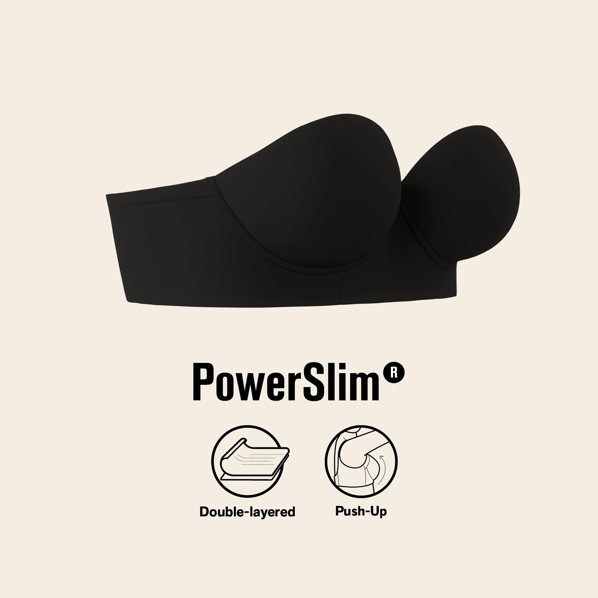 Leonisa Bra 360 – Strapless Bras for Women, Underwire Longline Back Smoothing Bra, Full Coverage Support - Image 4