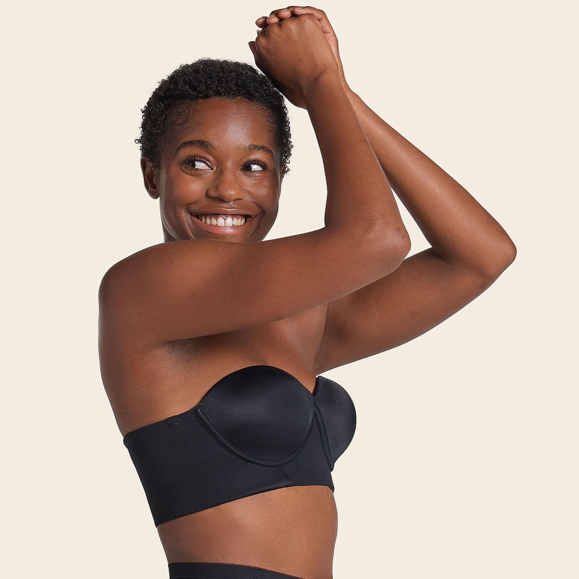 Leonisa Bra 360 – Strapless Bras for Women, Underwire Longline Back Smoothing Bra, Full Coverage Support - Image 5