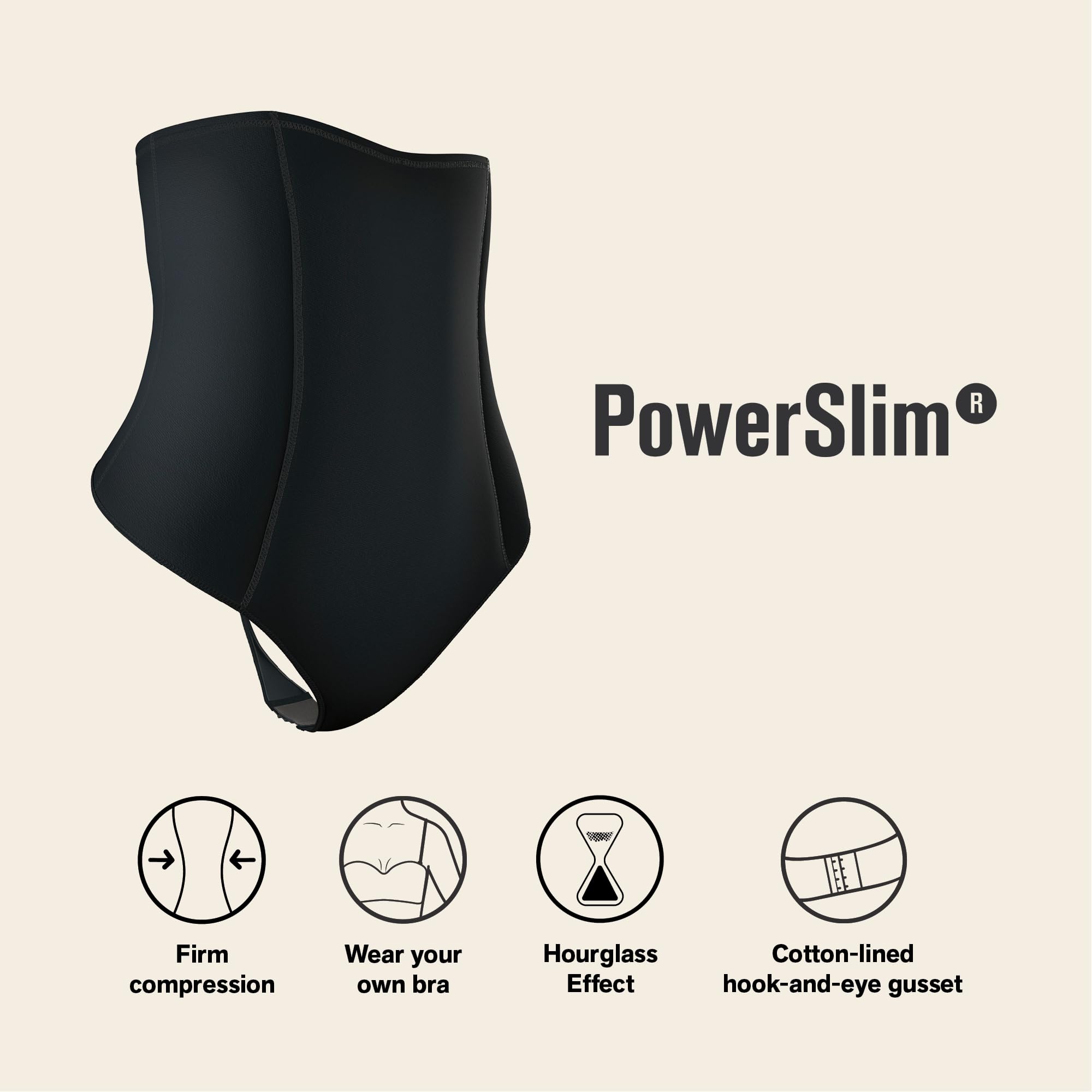 Leonisa Extra High Waisted Tummy Control Underwear - Thong, Sheer Bottom, Shaper Shorts, Butt Lifting Shapewear for Women - Image 4