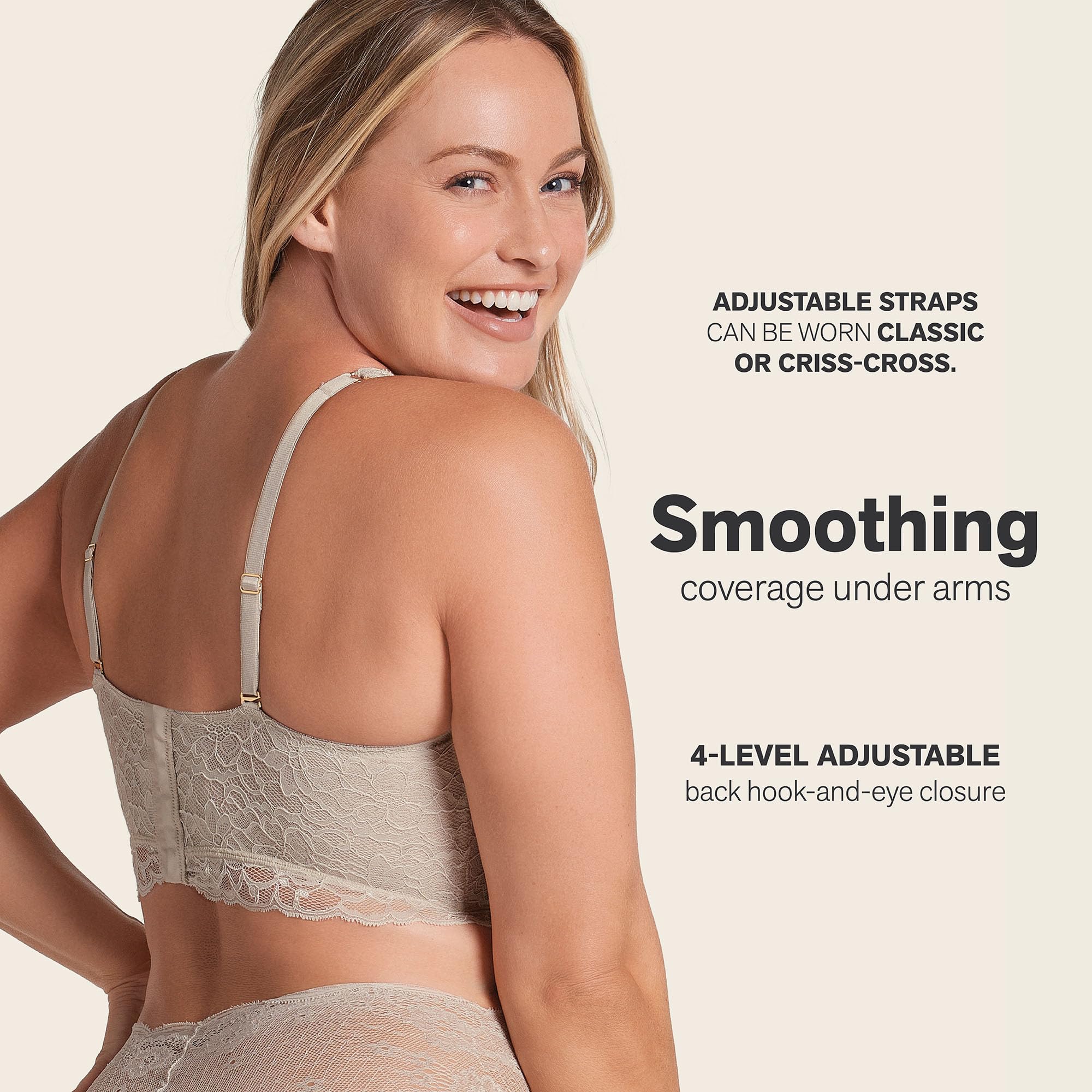 Leonisa Luxe Lace Underwire Smoothing Bustier - Image 3