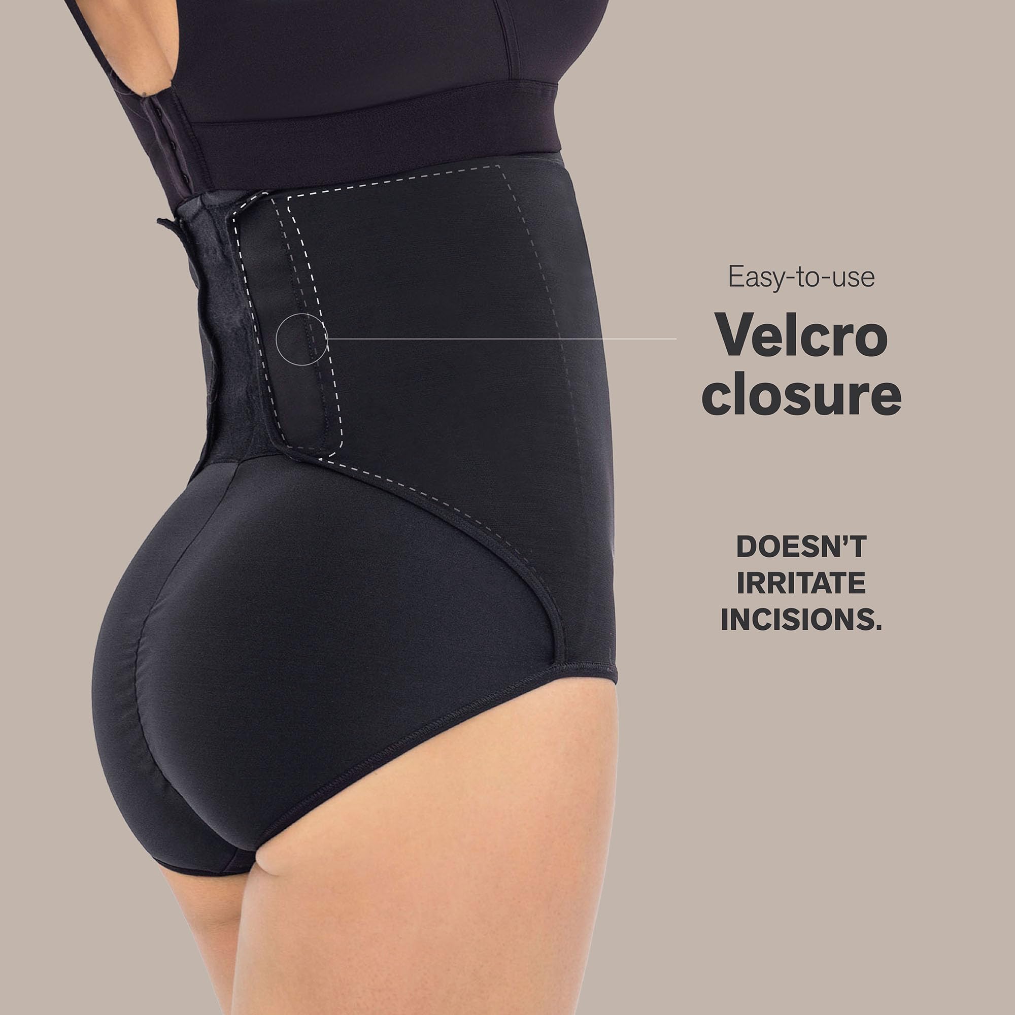 Leonisa Post-surgical velcro closure firm compression panty - Image 4