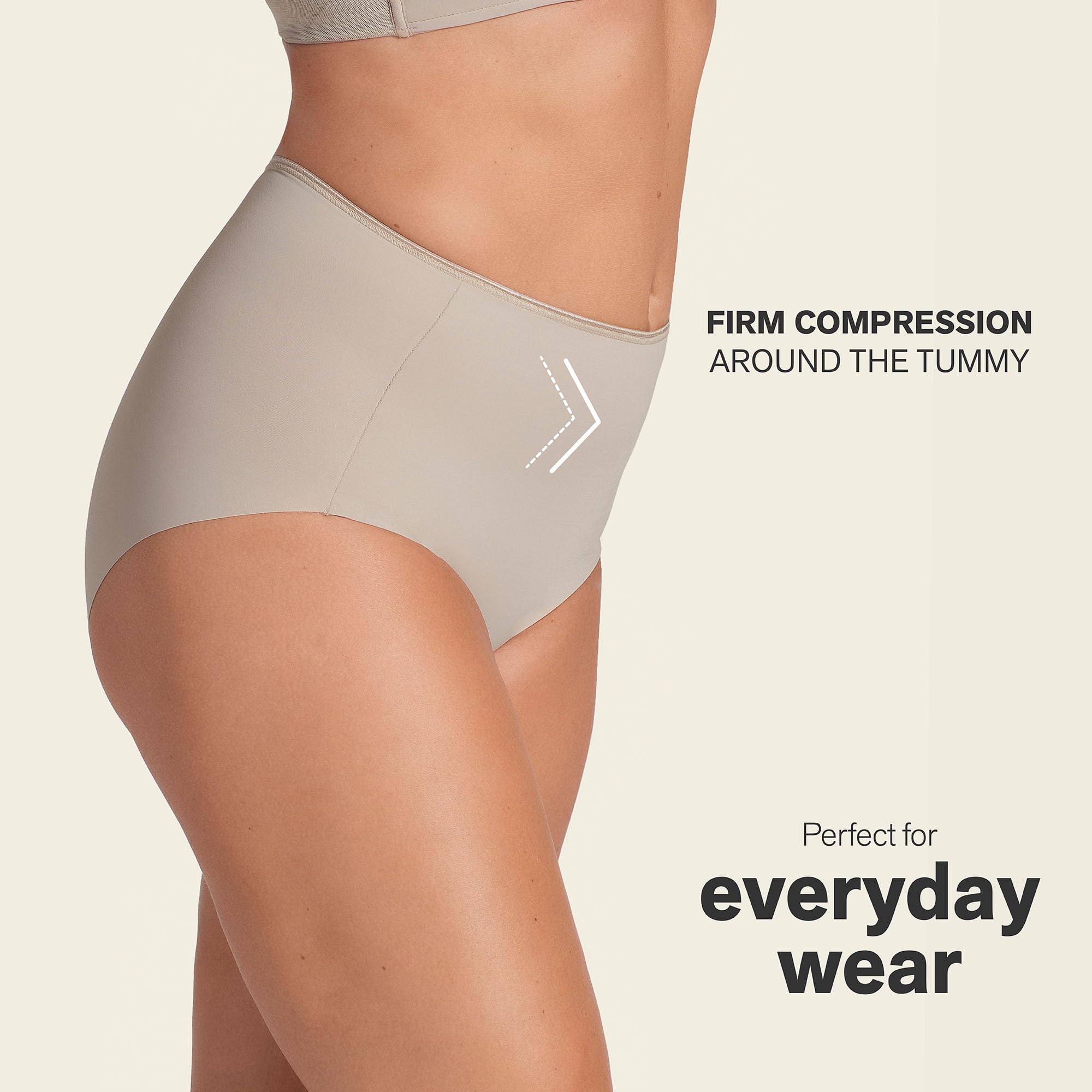 Leonisa Seamless High Waisted Hipster for Women No Show Womens Underwear - Image 4