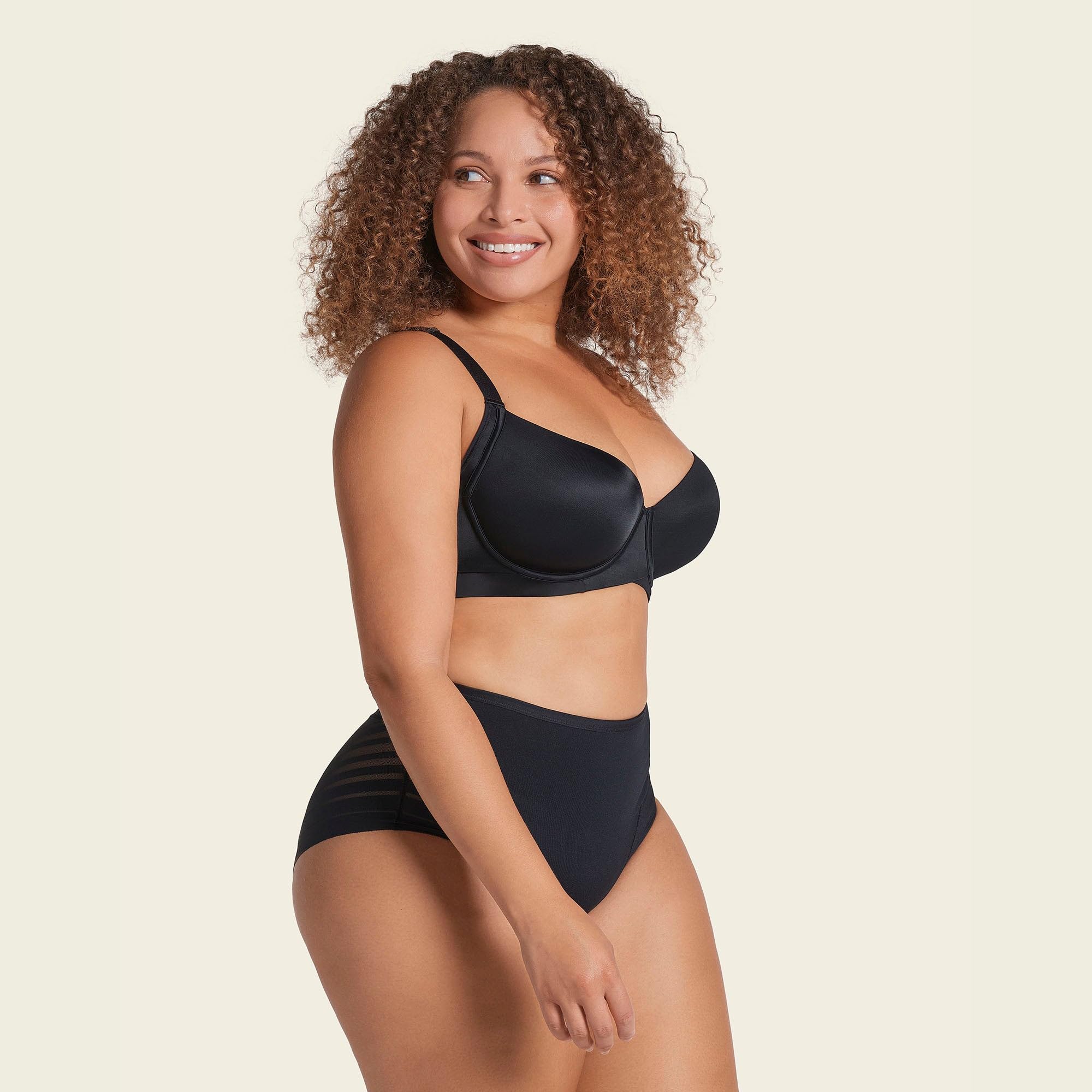 Leonisa Total Embrace Supportive Contouring Bra with Underwire Back Smoothing Bras for Women - Image 5